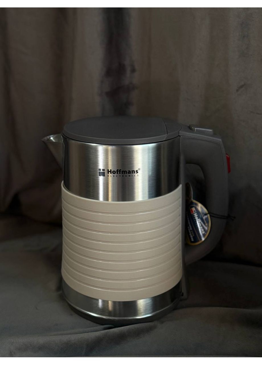 Электрочайник Hoffmans Electronics HM-2545 2.5 л 2000 Вт Бежевый Yiwu (362347107)