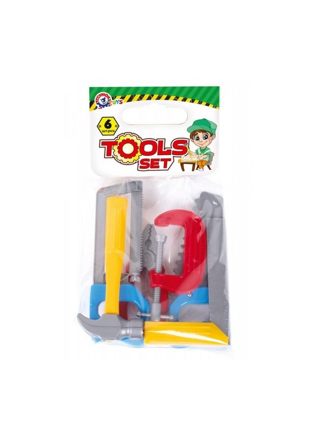 Дитяча іграшка "Набір інструментів" 4005TXK 6 предметів ТехноК (315023250)