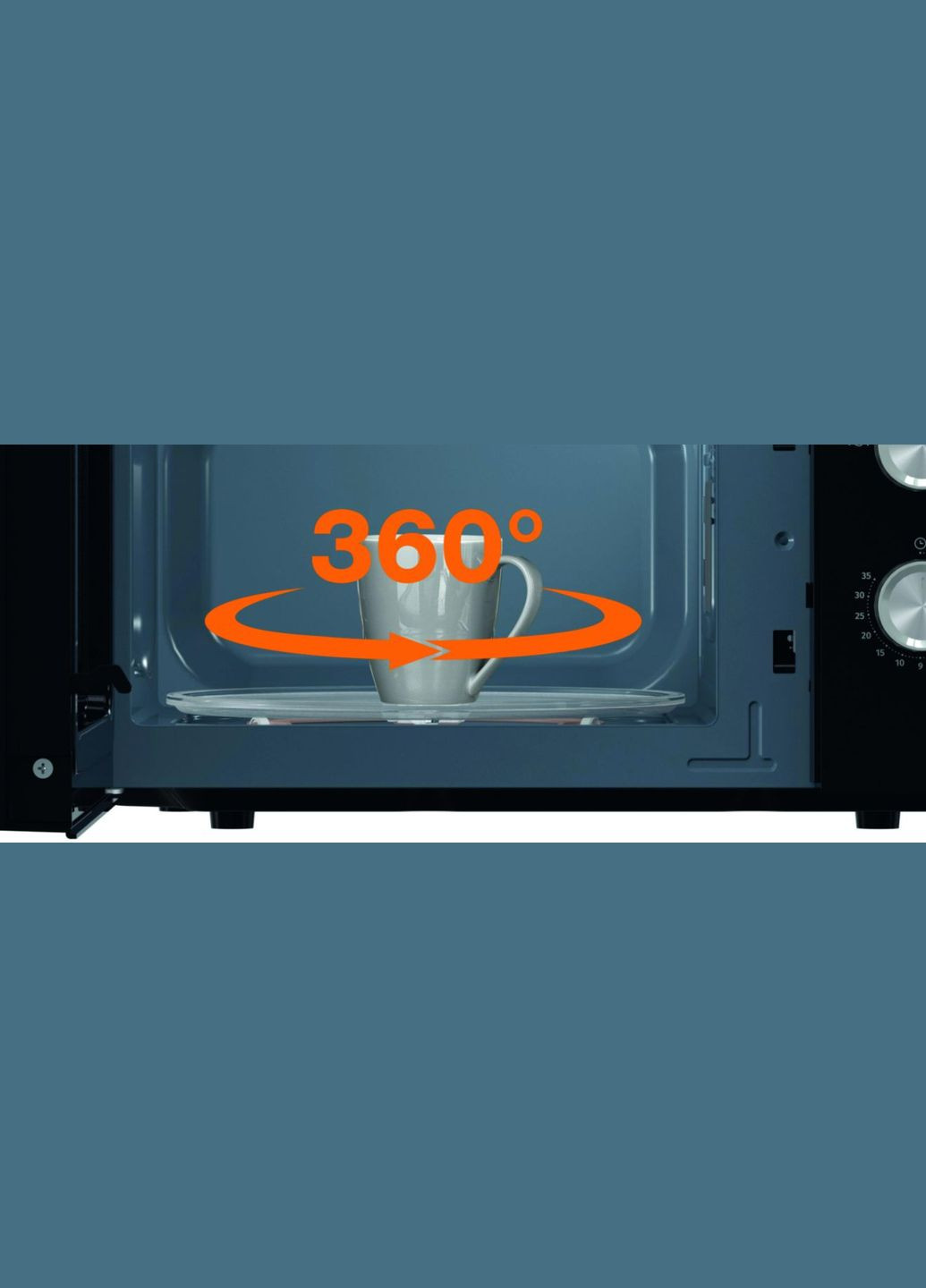 Мікрохвильова піч, 17л, мех. керув., 700Вт, Gorenje (344558187)