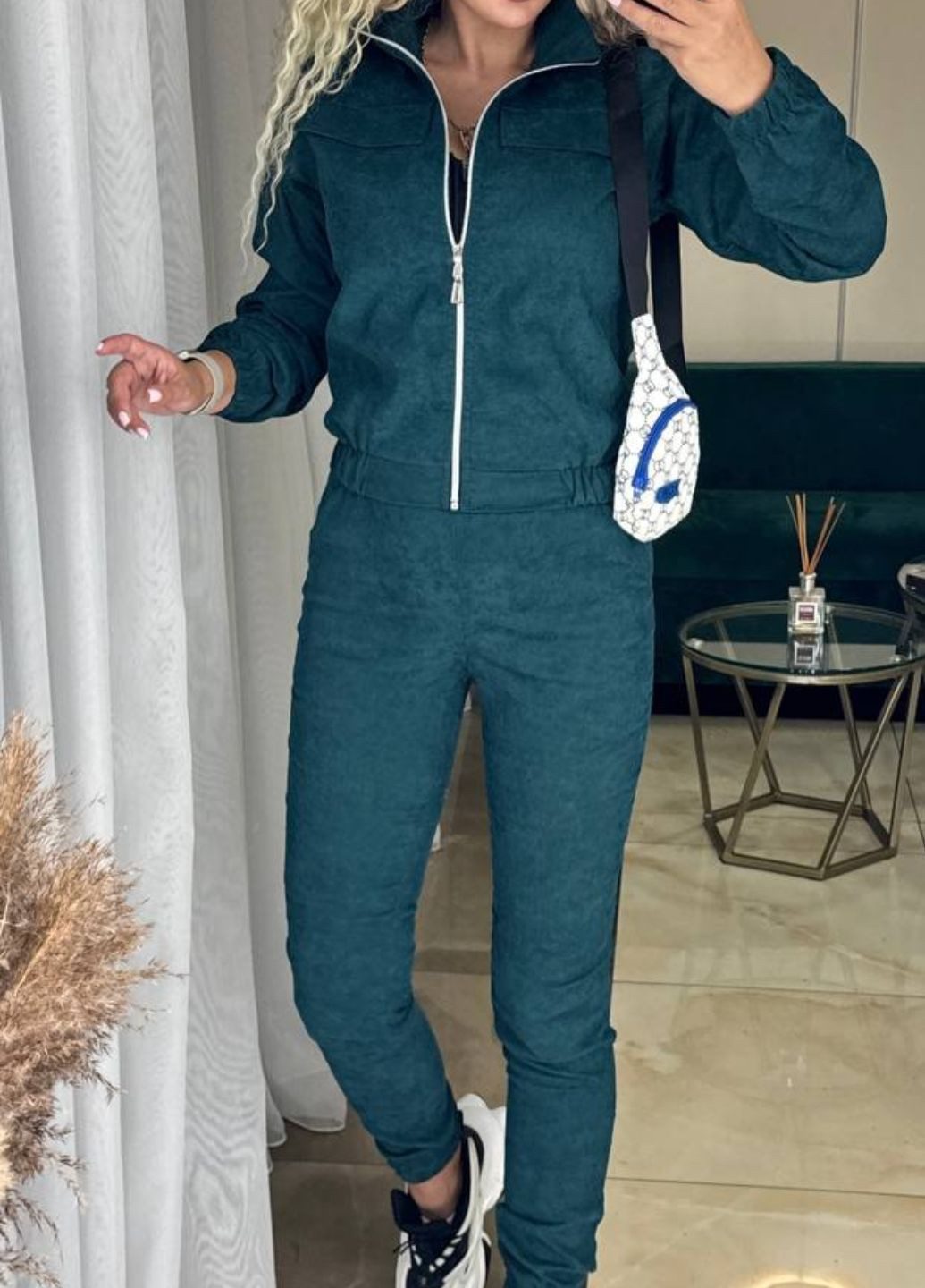 Вельветовий костюм: штани та кофта на блискавці Allthings (303321048)