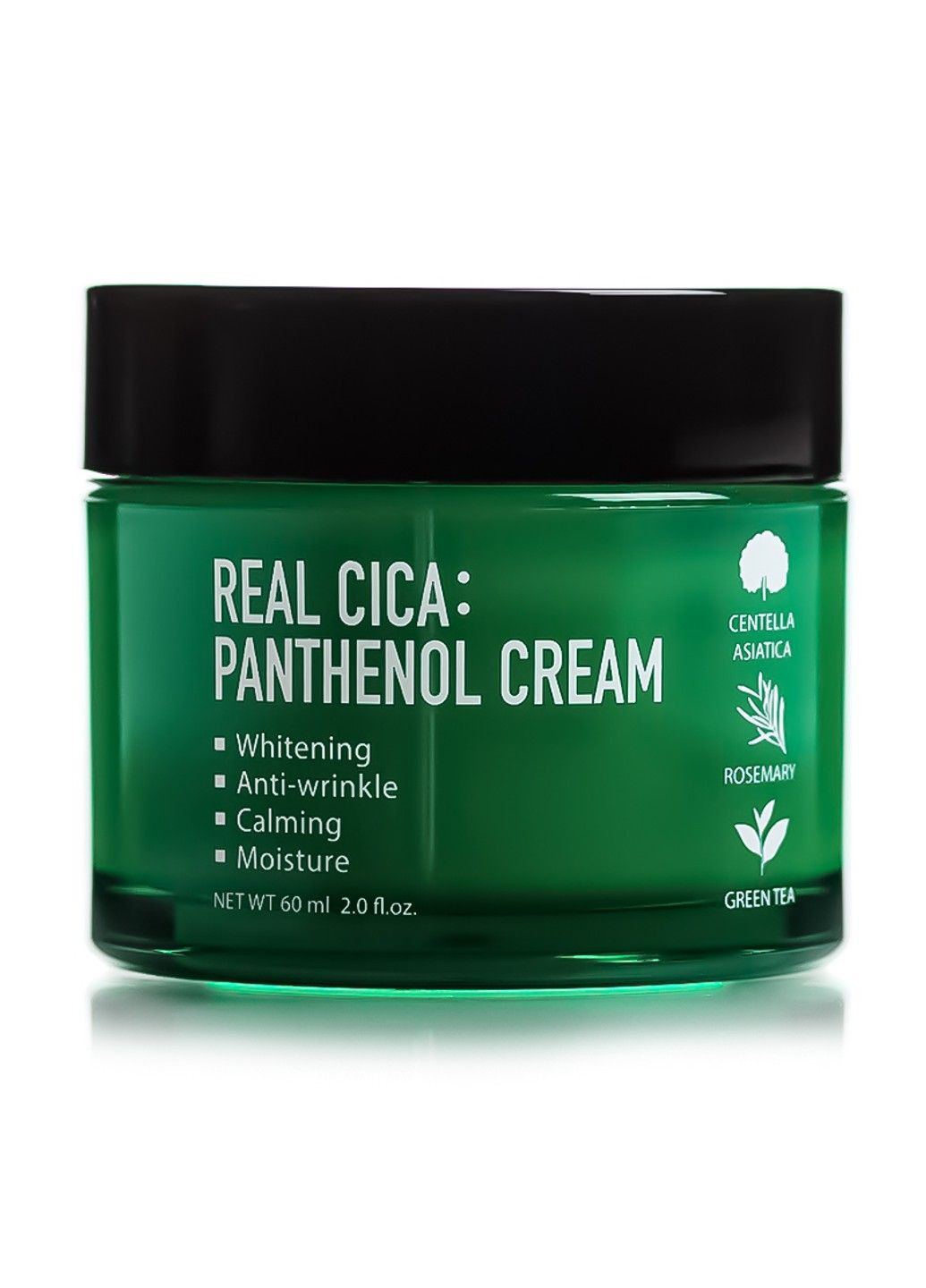 Заспокійливий крем для обличчя Real Cica Panthenol Cream 60 мл Fortheskin (289134855)