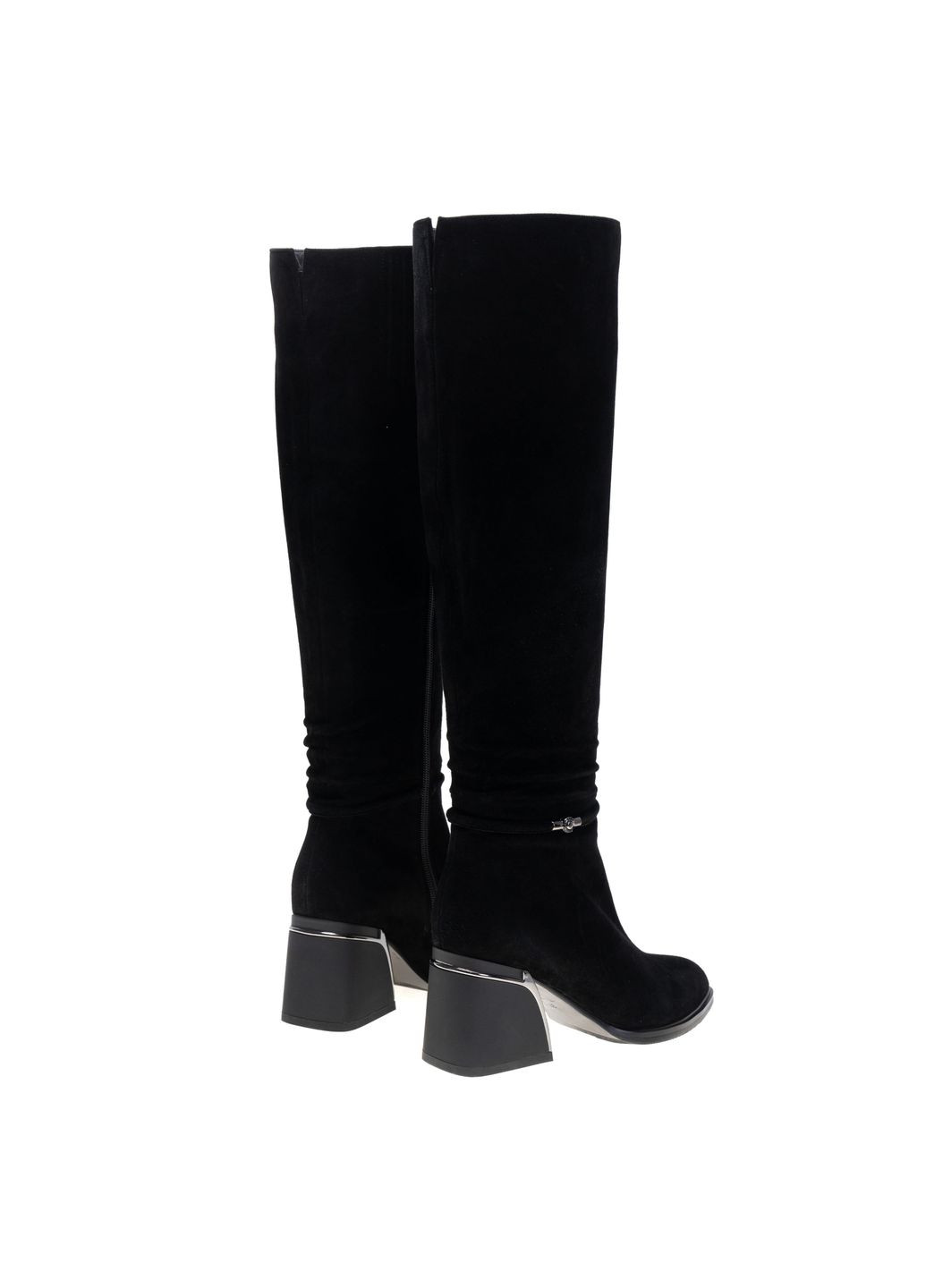 Осенние сапоги 01521 черные Brocoli