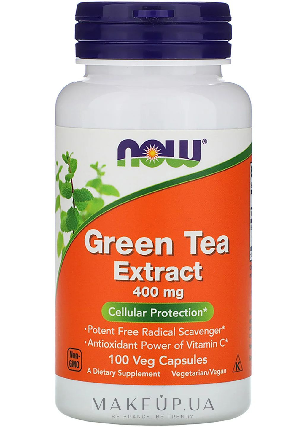 Екстракт зеленого чаю, 400 мг 100шт (872562-26614209) Now Foods (368655782)