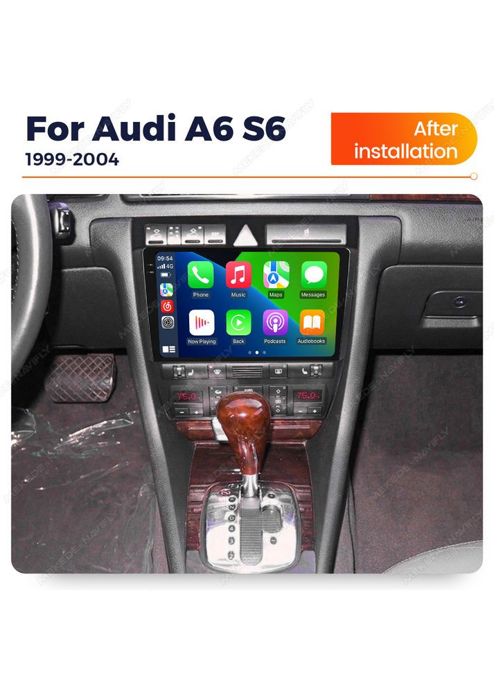 Штатная магнитола MS 2k Audi A6 (1997-2004) MS 2k 360 8Gb+128Gb CarPlay QleD Mekede (352266322)