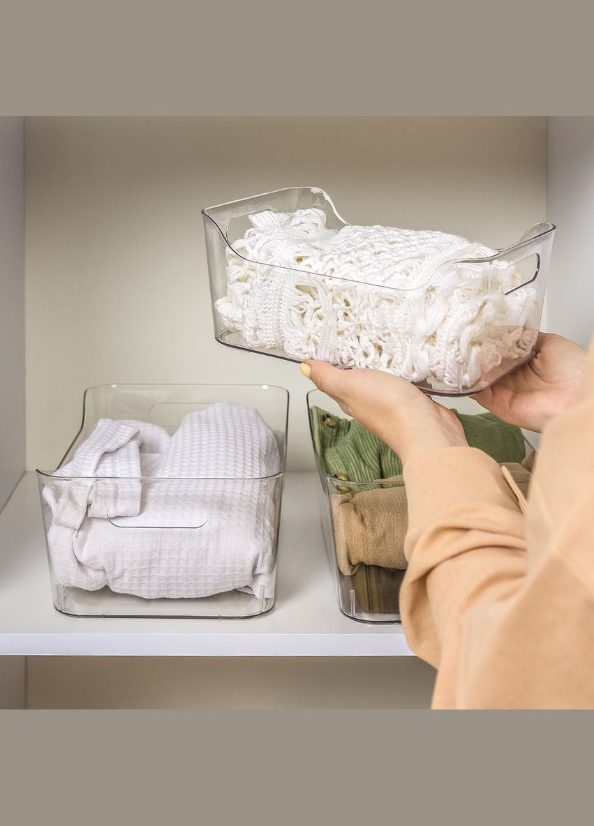 Ящик для хранения MVM Прозрачный (FH-24 S T) МВМ (365280825)