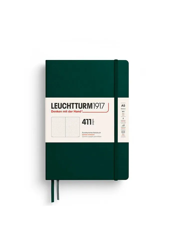 Блокнот Средний Forest Green Точка Leuchtturm1917 (317753580)