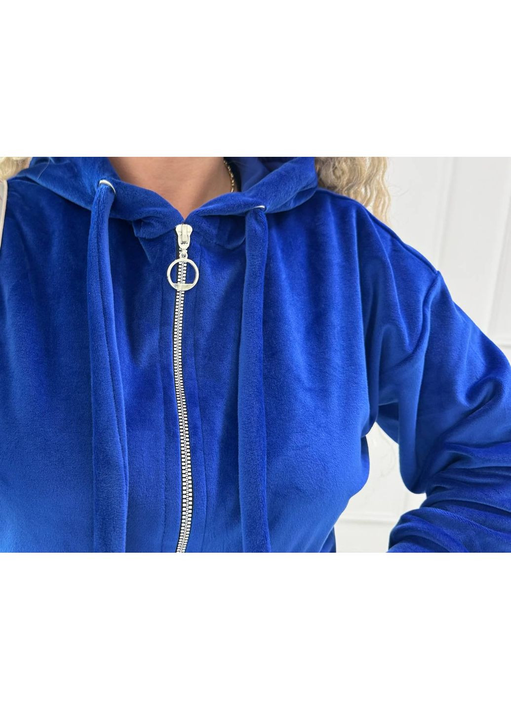 Спортивный костюм из велюра с капюшоном и змейкой. GD/GL Модний простір (360978719)