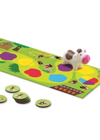 Настольная игра Маленькая дорожка 2-4 игрока картон 40х40 см разноцветные фигурки No Brand (400576696)