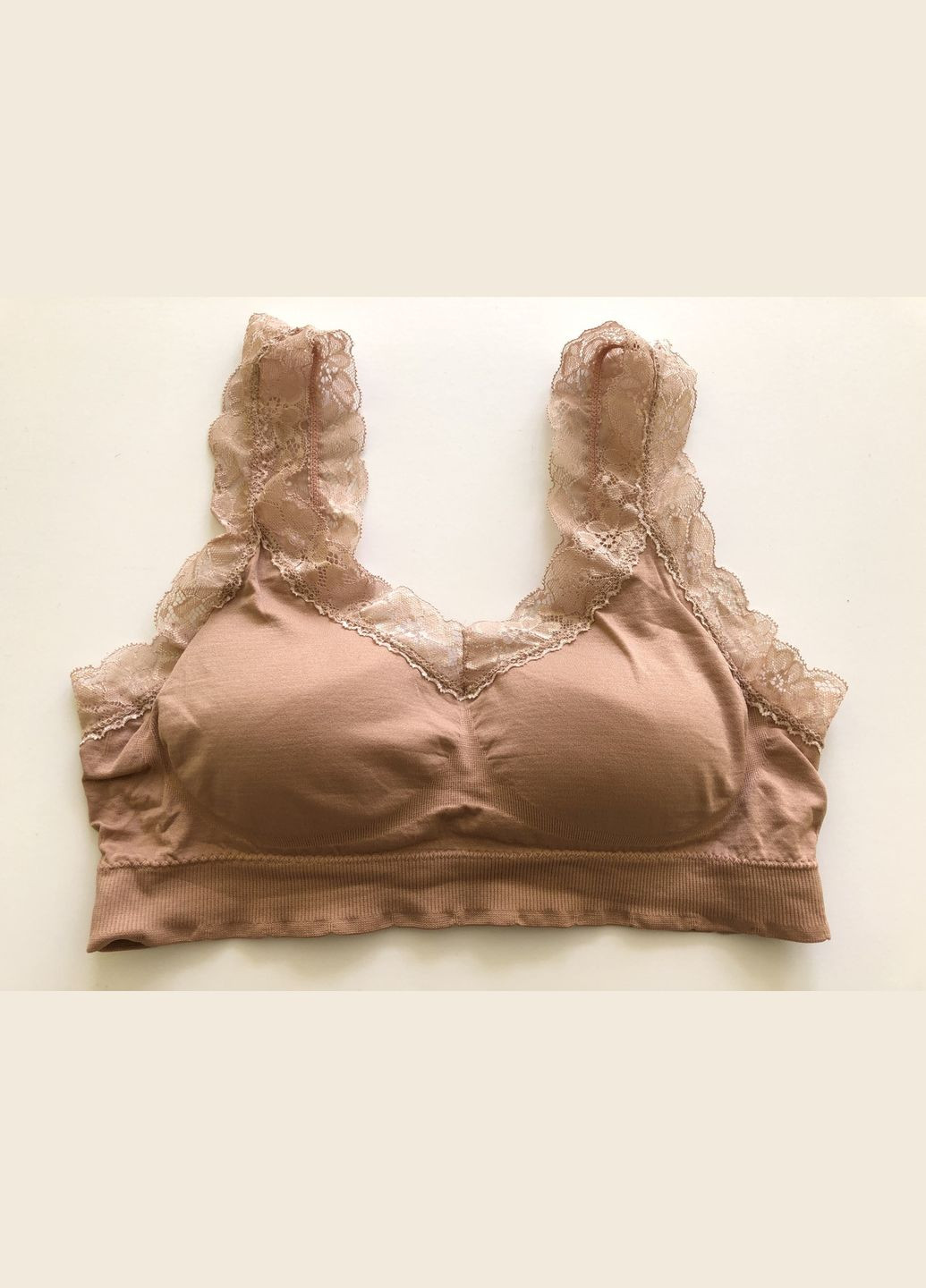 Женский топ с кружевом топик бюстгальтер No Brand (314931161)