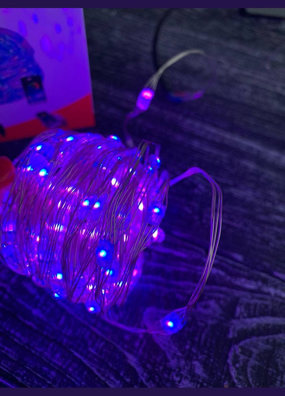 Умная светодиодная Bluetooth гирлянда Encora Xmas Lights 100LED 5 м New Trend (313236730)