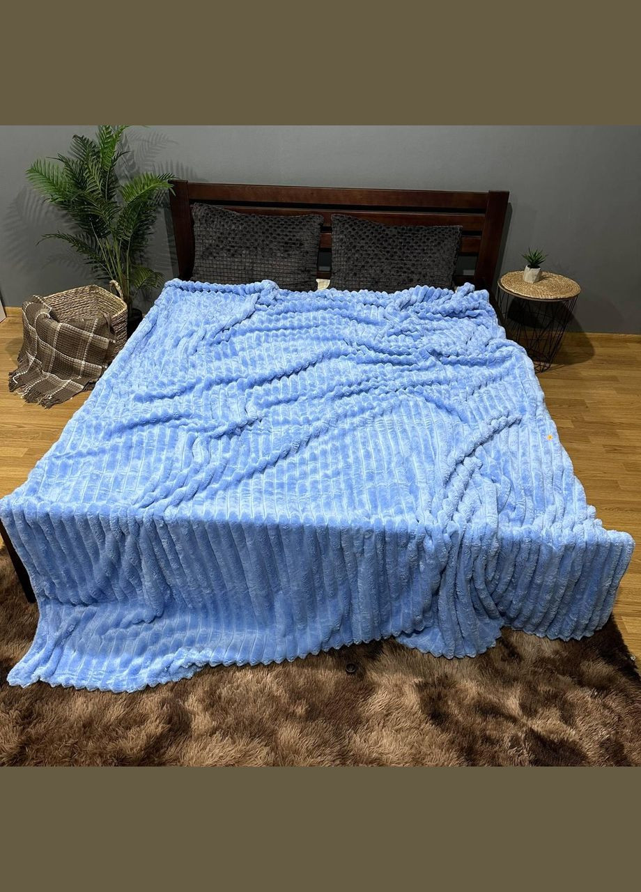 Плед королевский шарпей Двуспальный 180 х 220 см (П4К-post-sharp-max-002-22) No Brand (323160925)