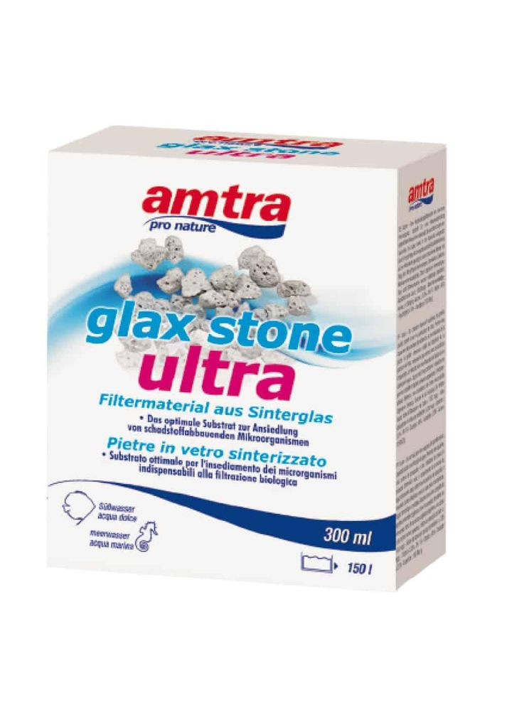 CROCI GLAX STONE ULTRA ультрасовременный фильтрующий материал, 300мл для аквариума до 150 литров А305044 Amtra (280916414)