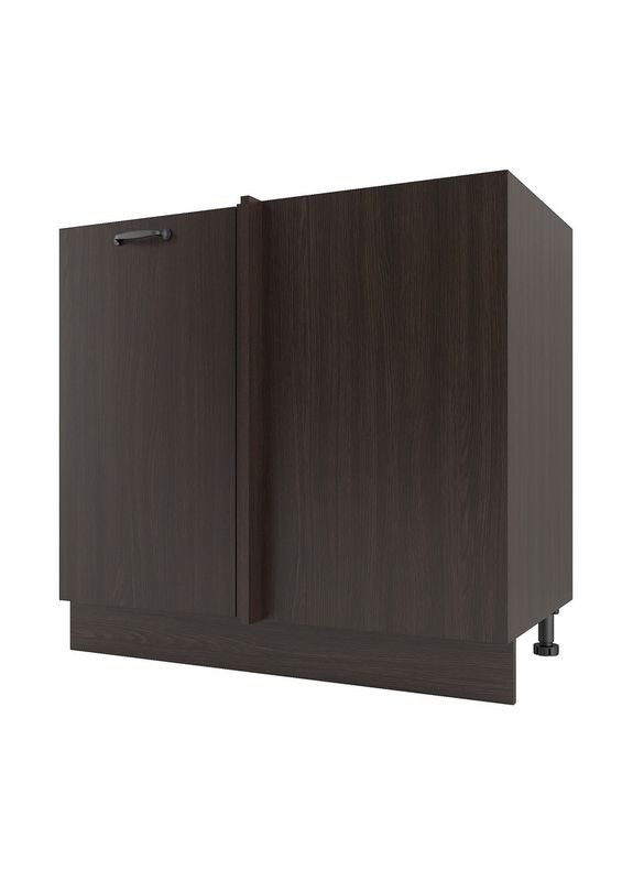 Тумба кутова на кухню 880 мм (без стільниці), меблі кухонна, нижній модуль кутовий N-009 No Brand (371909346)