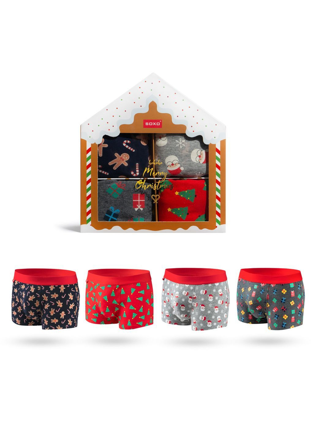 Чоловічий подарунковий набір трусів SOXO (373040959)