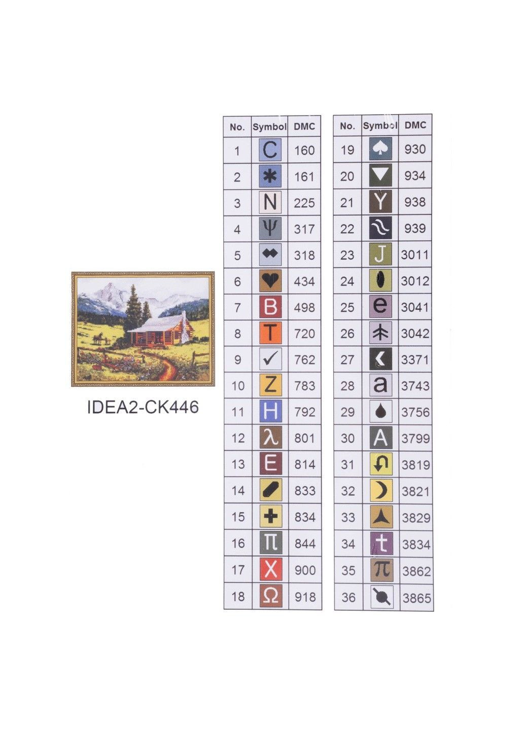 Набор с алмазной мозаикой "У подножия гор" 40*50 см, IDEA2-CK446, ТМ "" 99IDEAS (369734470)