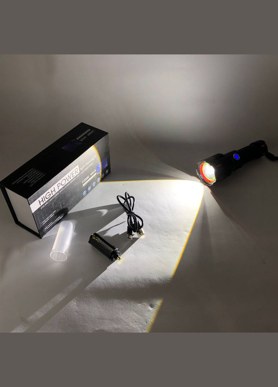 Фонарь X-BALOG FLUORESCENCE G671/G25 PM30-TG, Сверхмощный фонарик, Яркий фонарик, Качественный фонарик Bailong (369562020)