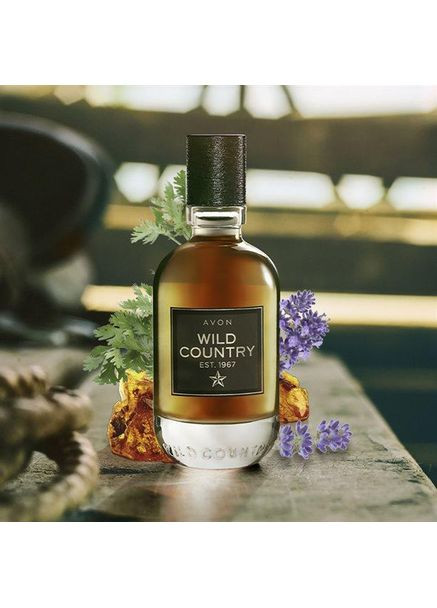 Туалетна вода Wild Country 75 мл Неймовірний аромат Туалетна вода для чоловіків Чоловічі аромати Avon (367622392)