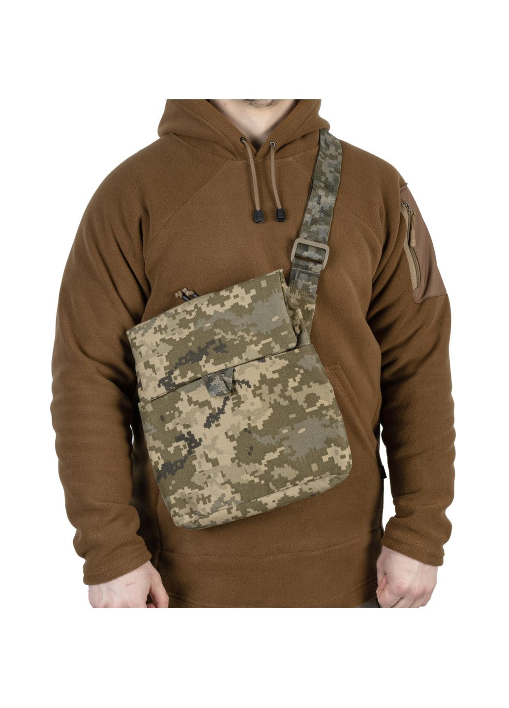 Сумка міська для прихованого носіння зброї HERALDУкраїнський цифровий камуфляж (ММ-14) P1G (315882991)