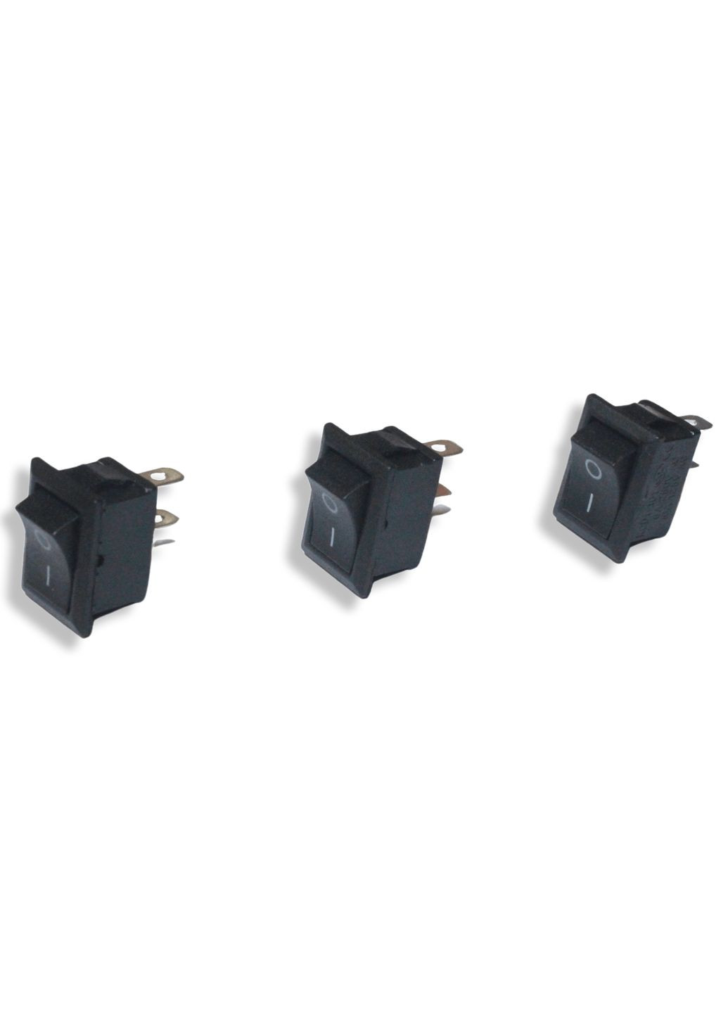 Переключатель клавишный KSD1 2-х контактный черный 13мм/20мм FROM FACTORY KPKSD1B (335396785)