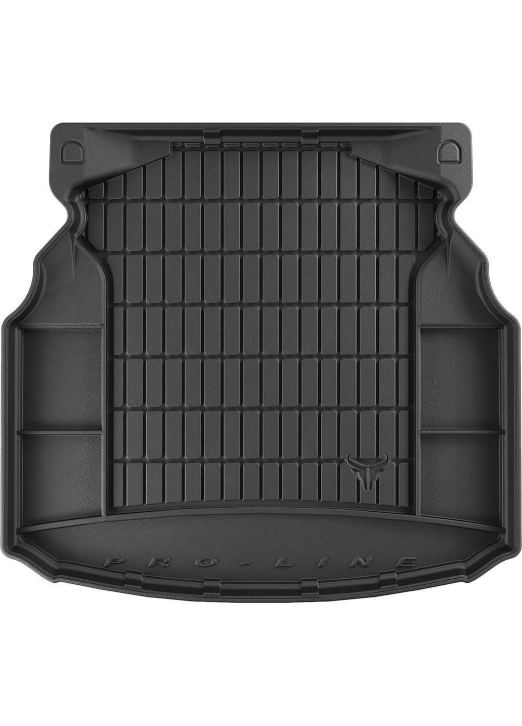 Гумовий килимок у багажник Pro-Line для Mercedes-Benz C-Class (W204) 2007-2014 (седан) (2 ряд не Frogum (361234205)