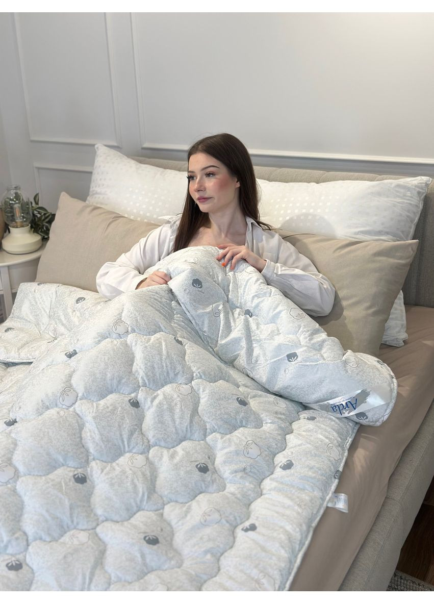 Одеяло евро закрытое Cotton 20347 195х215 см Arda (364763165)
