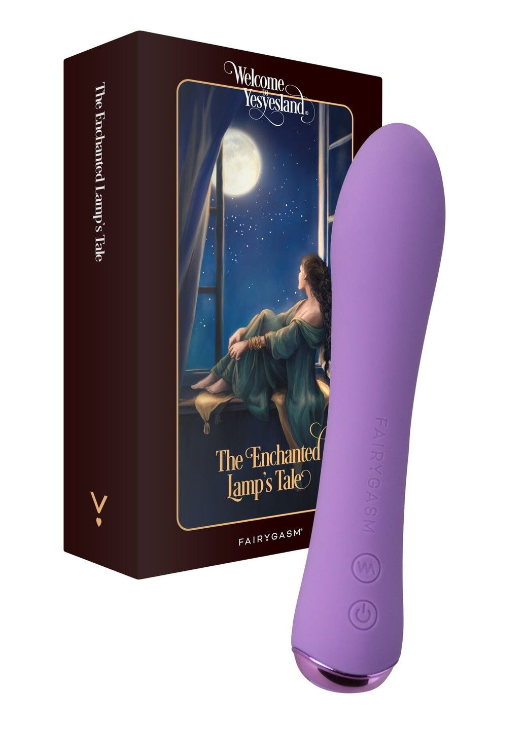 Вібратор з підігрівом WowGenie violet FairyGasm (316253917)