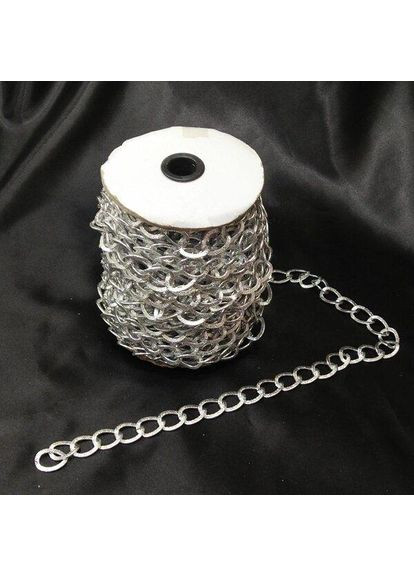 М'який ланцюг для сумок та одягу на метраж, колір срібло Plus-plus (360890843)