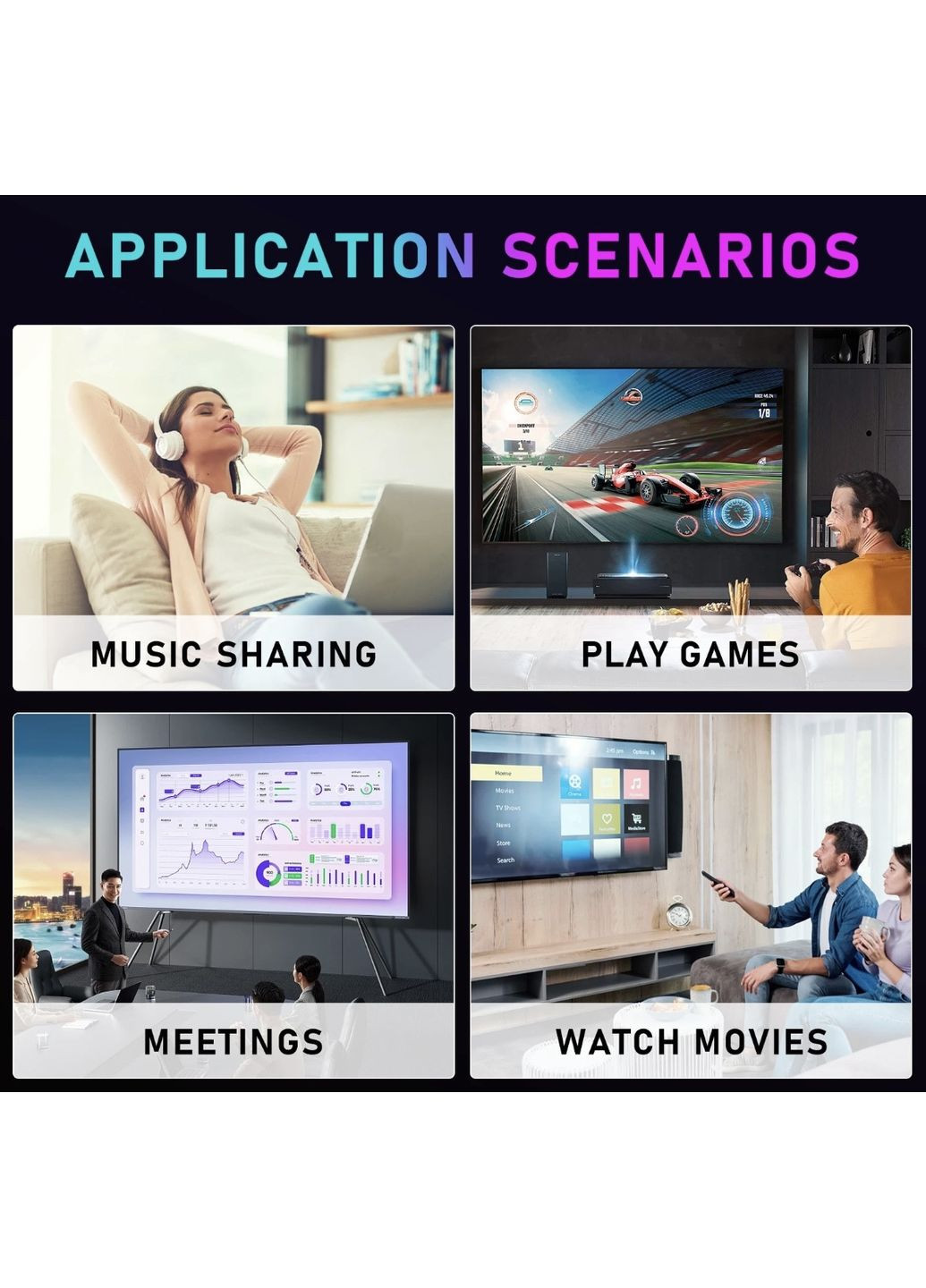 Смарт ТВ приставка MAX 4/64 Гб - Налаштована. Smart TV Box Android 13 H96 (364203466)