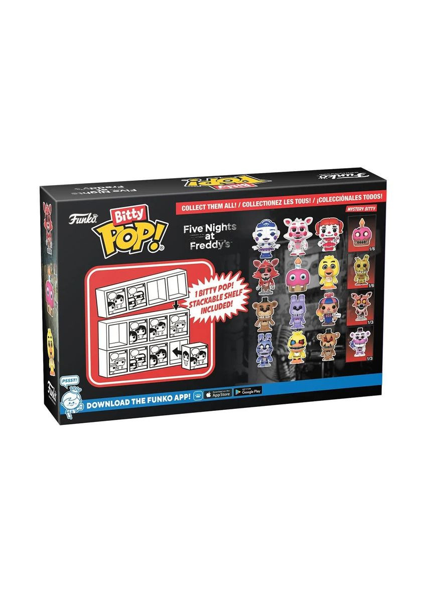 Набор мини фигурок Bitty Pop! Pop! Five Nights at Freddy's(FNaF): Bonnie Пять Ночей с Фредди: ФНАФ Бити поп Funko (344512758)