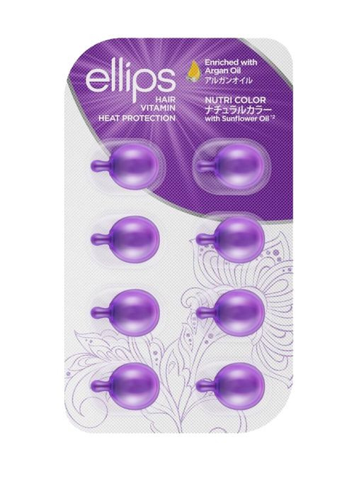 Капсулы для волос "Сияние цвета с подсолнечным маслом" (8 шт по 1мл) J'erelia (363555511)