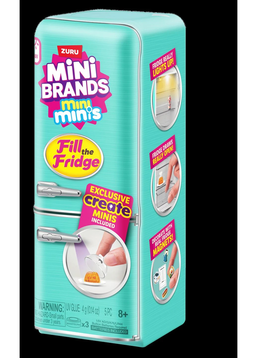 Игровой набор Холодильник с продуктами (7120480) ZURU MINI BRANDS (362474761)