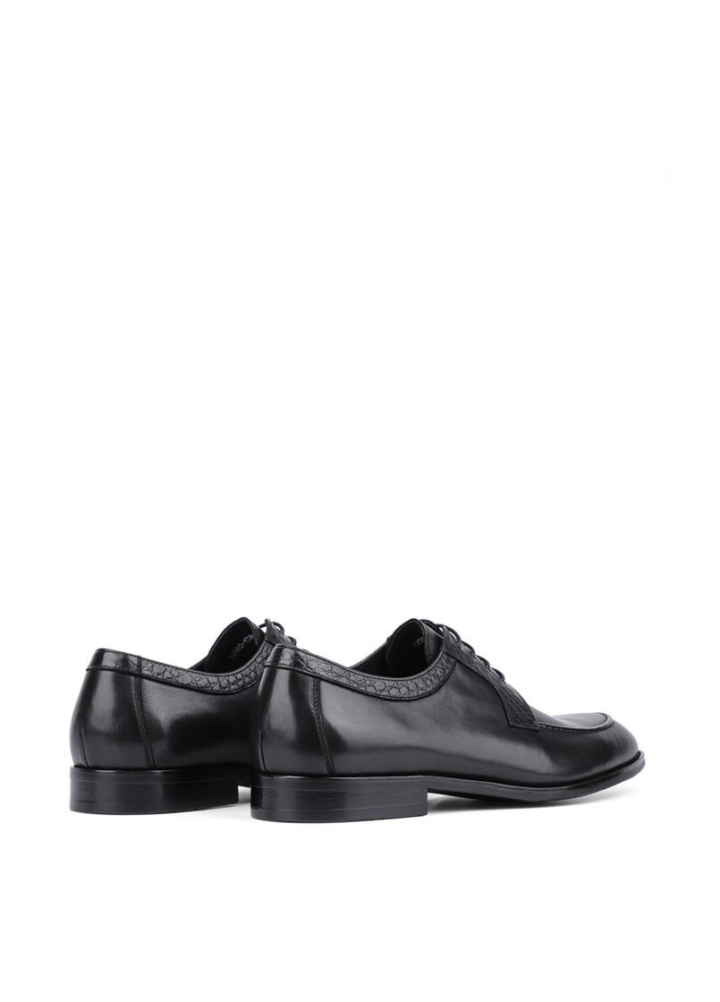 Черные мужские туфли j2352-12a-c515 черный кожа Miguel Miratez