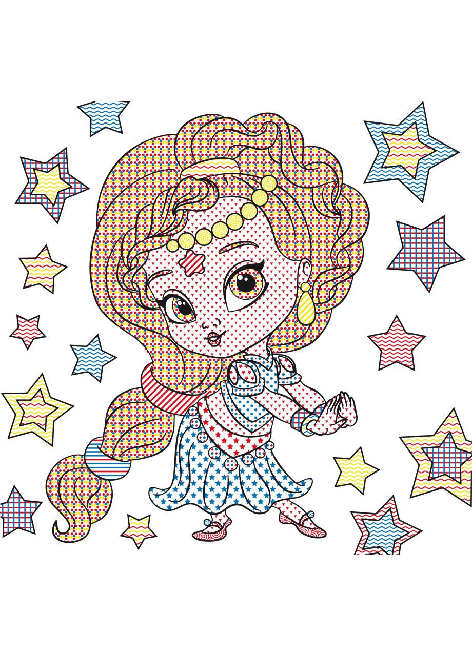 Водяна розмальовка Східні принцеси, 8 сторінок () Кристал Бук F00025282 (361305561)