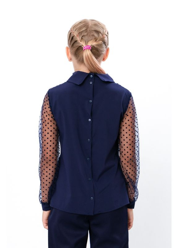 Блуза з мереживними рукавами HC (h001-6138-066) No Brand (307793615)