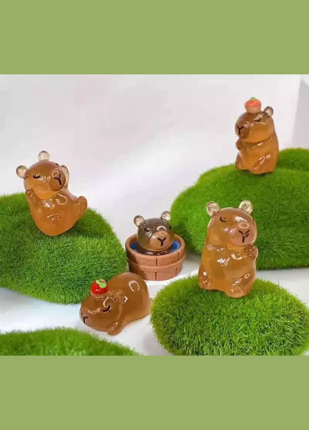 Набор фигурок капибар (5 шт) No Brand (334884032)