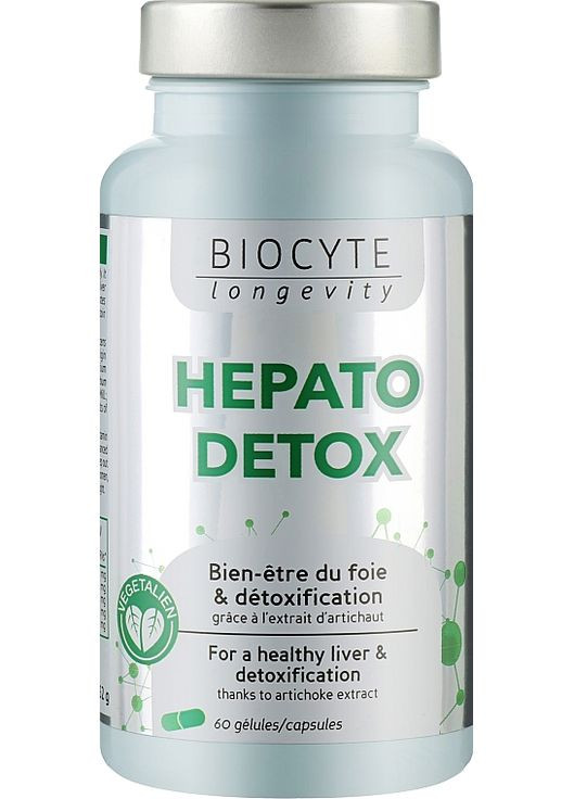 Hepato Detox - Biocytе Детокс Печінки: Підтримка та очищення 60шт (1064209-105878) Biocyte (368646631)
