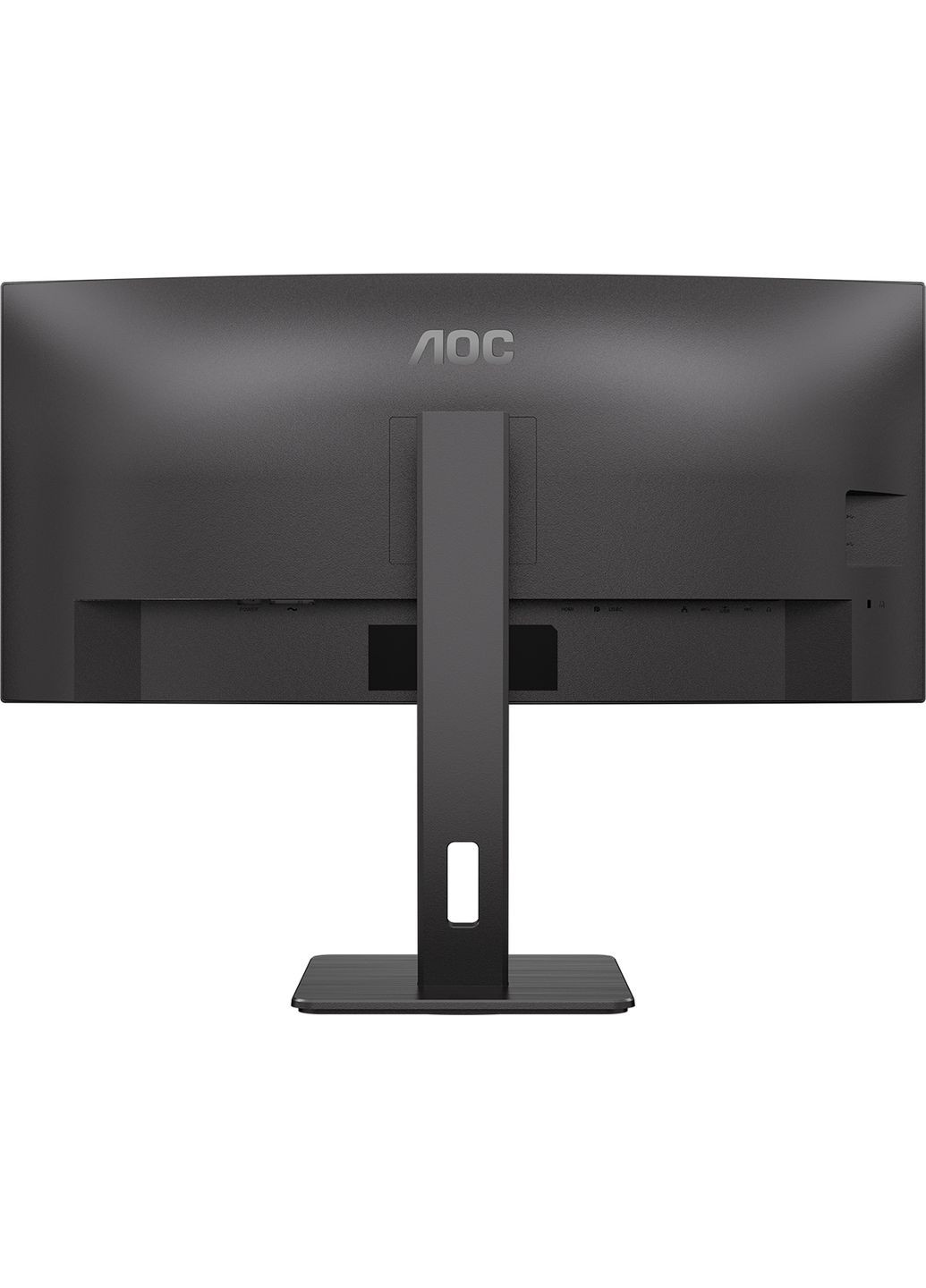 TFT 34" CU34P3CV, WQHD,VA, 100Hz, вигнутий, HDMI, DP, USBС, RJ-45, USB-hub, HAS, кол, чорний AOC (314749972)