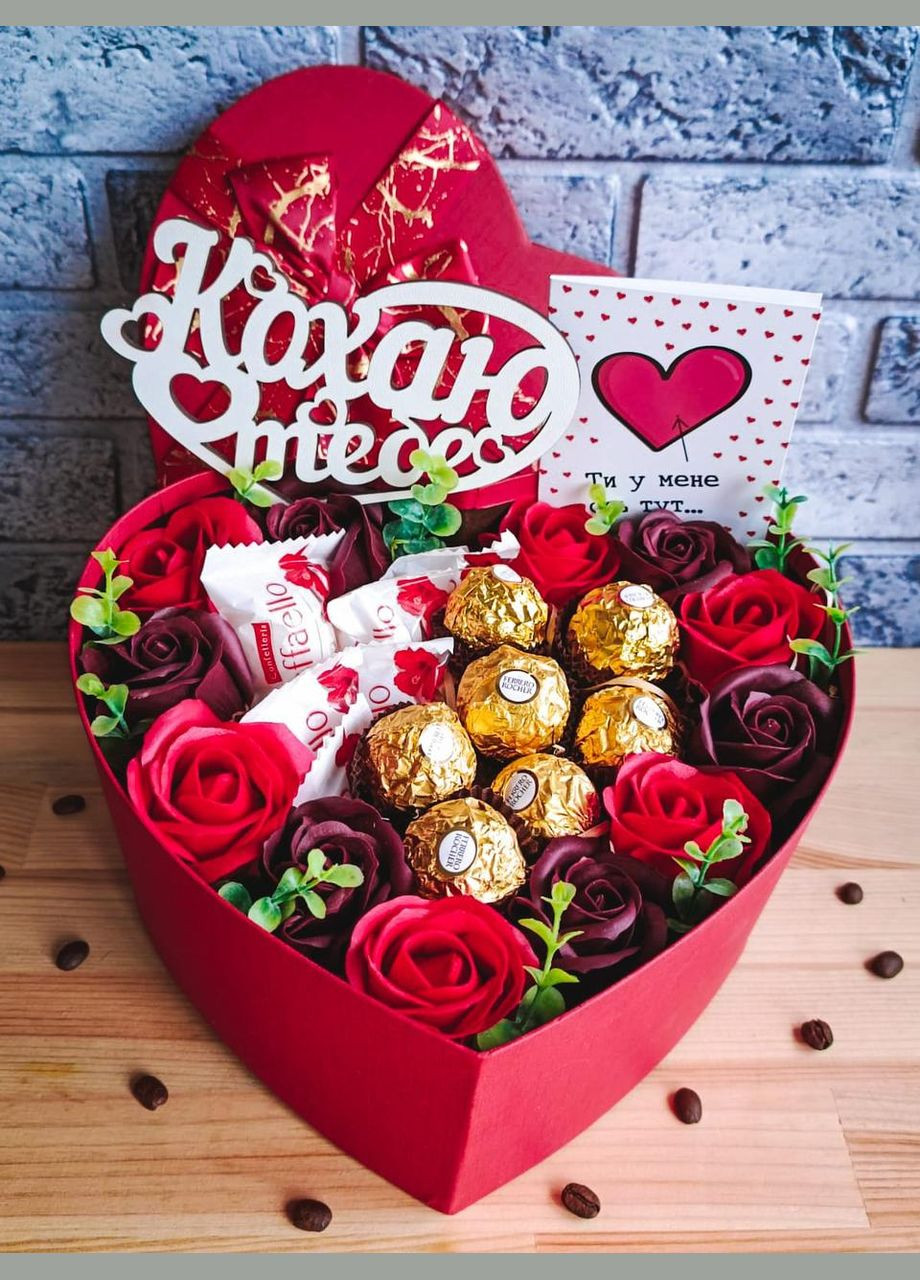 Великий подарунковий набір для дівчини, коханої дружини на день народження на день Валентина на 8 березня Yves Rocher (360549832)