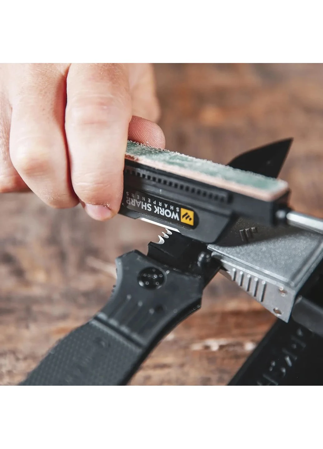 Точилка механічна Work Sharp The Precision Adjust Elite 15°-30° метал, алмаз, кераміка No Brand The Precision Adjust Elite Knife Sharpener, WSBCHPAJ-ELT-I (400574997)