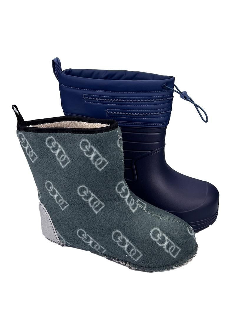 Чоботи жіночі піннові з утеплювачем сині 1045 Dago (302070673)