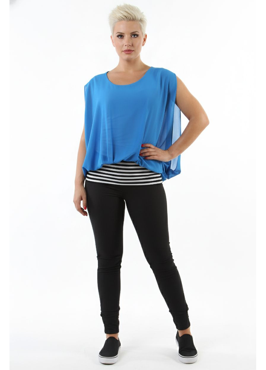 Літня пляжна туніка Чорний Number Nine (336214086)