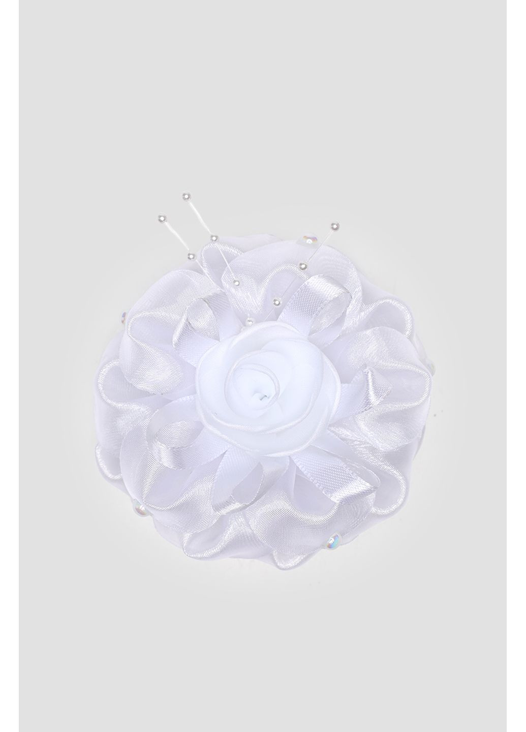 Бант для волосся для дівчинки колір білий ЦБ-00281448 Yuki (367016875)