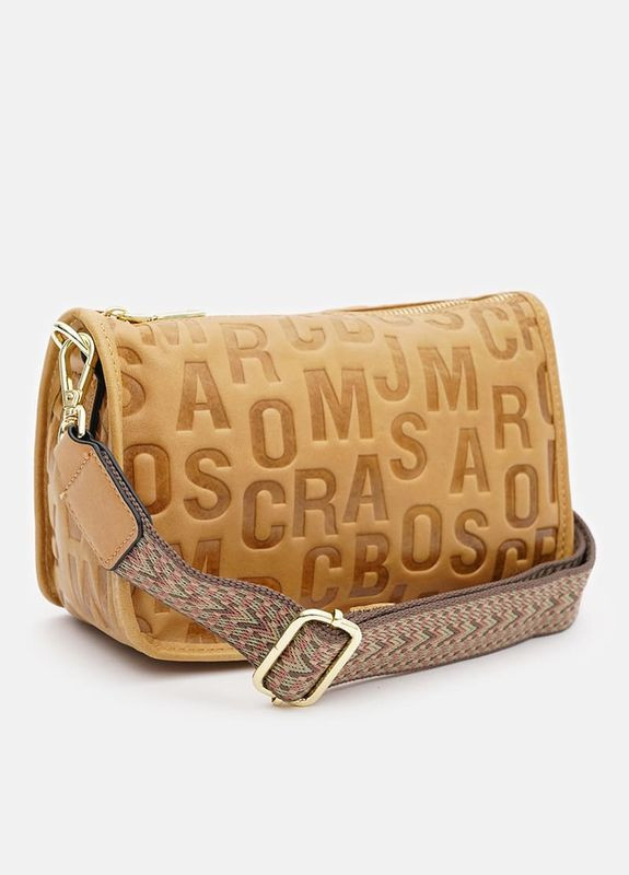 Женская кожаная сумка K19063с -brown Keizer (311553017)