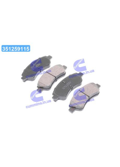 Колодка тормозов. диск. CERAMIC CITROEN C4, PEUGEOT PARTNER передн. ( ) RD.330015PRF Rider (339652457)