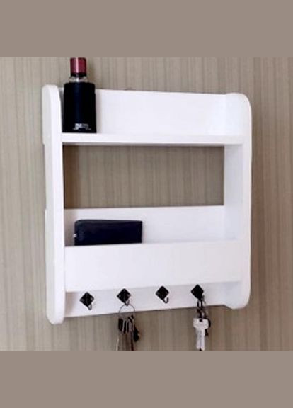 Ключница деревянная Борхия зефир (КЛЧ-029720) No Brand (327090977)