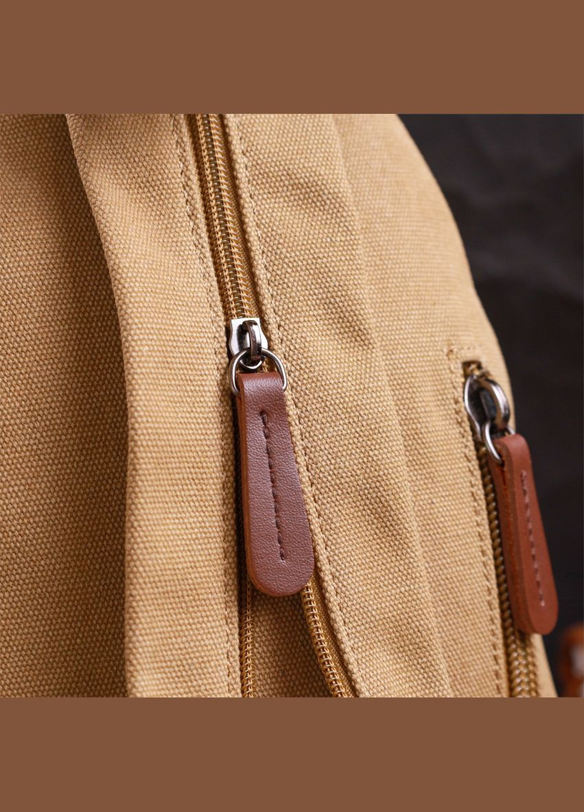 Рюкзак чоловічий сумка через плече слінг міцної тканини з ущільненою спинкою Vintagе 22178 Vintage (302257650)