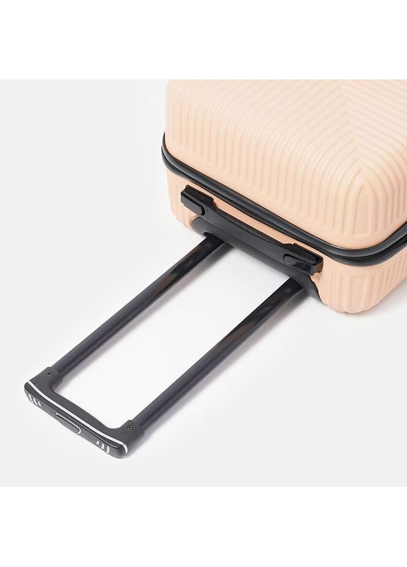 Чемодан маленький 4 колеса T1Bowtie21pudra-M Ricco Grande (365728032)