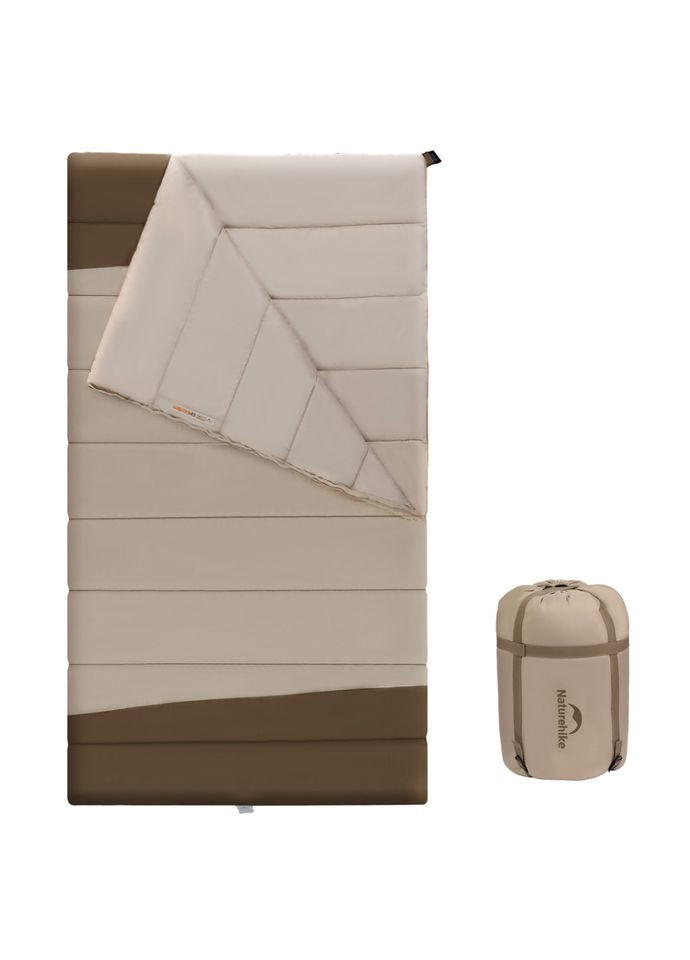 Спальний мішок двомісний CNK2300019, коричневий Naturehike (353503782)