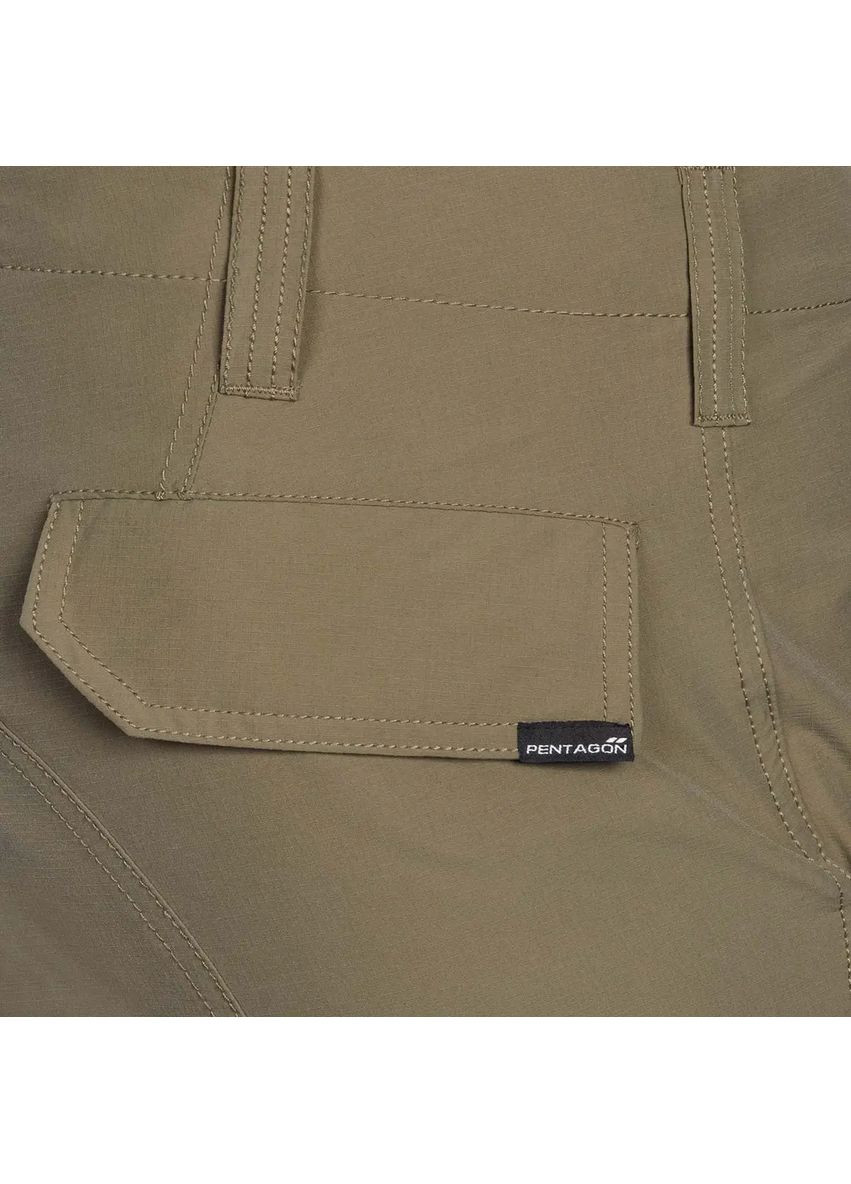 Темно-зеленые демисезонные брюки Pentagon