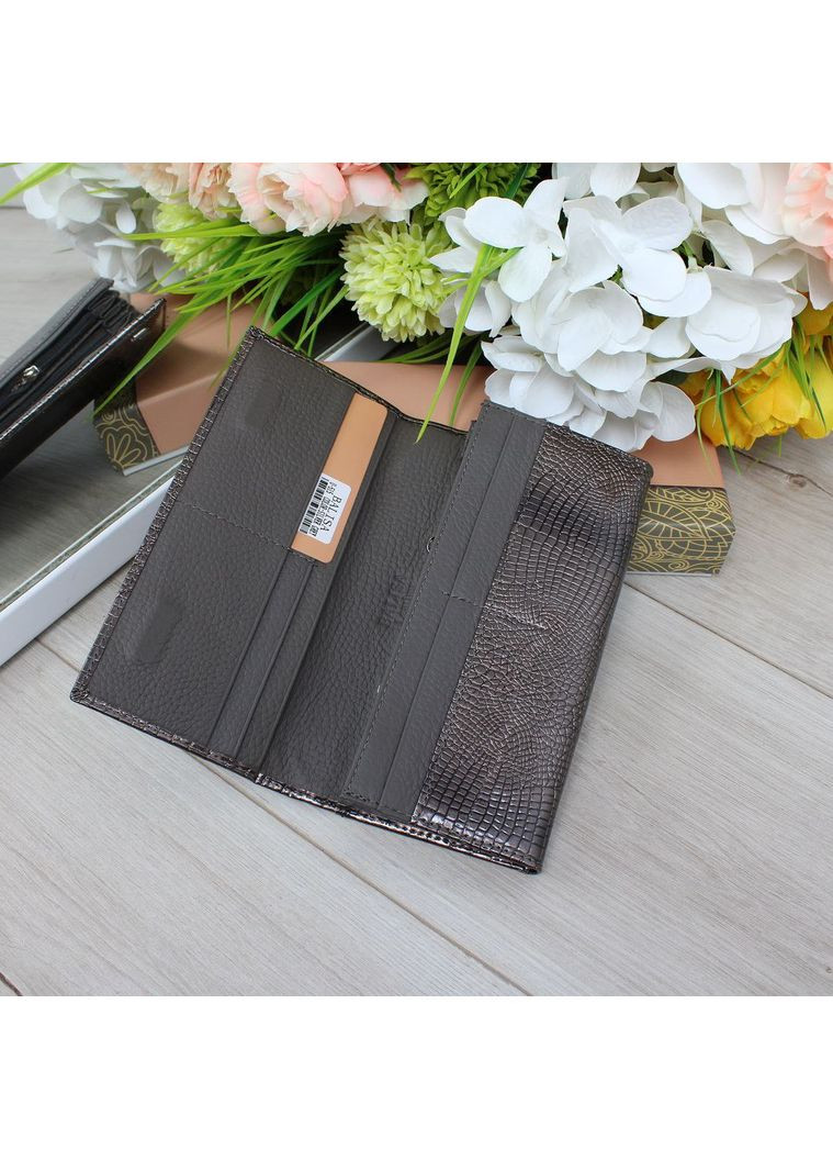 Кожаный лакированный кошелек Vishnya (369369322)